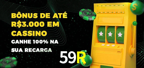 59R melhor bônus de depósito